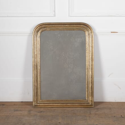 19th Century Small Arch Topped Gilt Mirror MI8531521