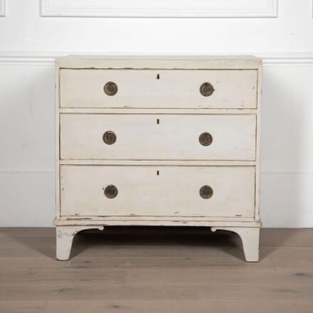 19th Century Small Painted Chest of Drawers CB2032155