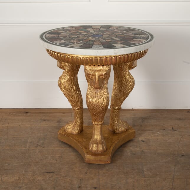 19th Century Specimen Marble and Giltwood Centre Table TC0328879