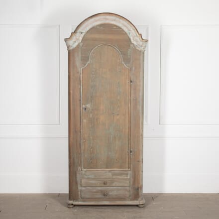 19th Century Swedish One Door Cupboard BK1129882