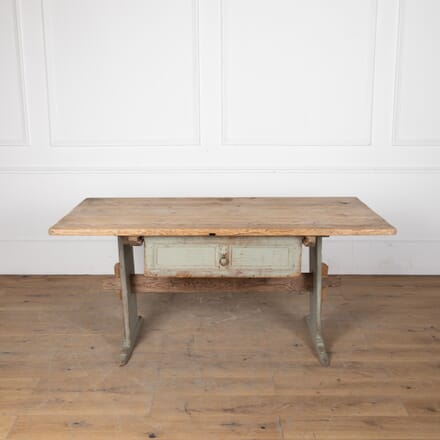 19th Century Swedish Pine Bockbord Table CO1428279