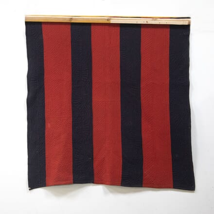 19th Century Welsh Striped Quilt WD6926790