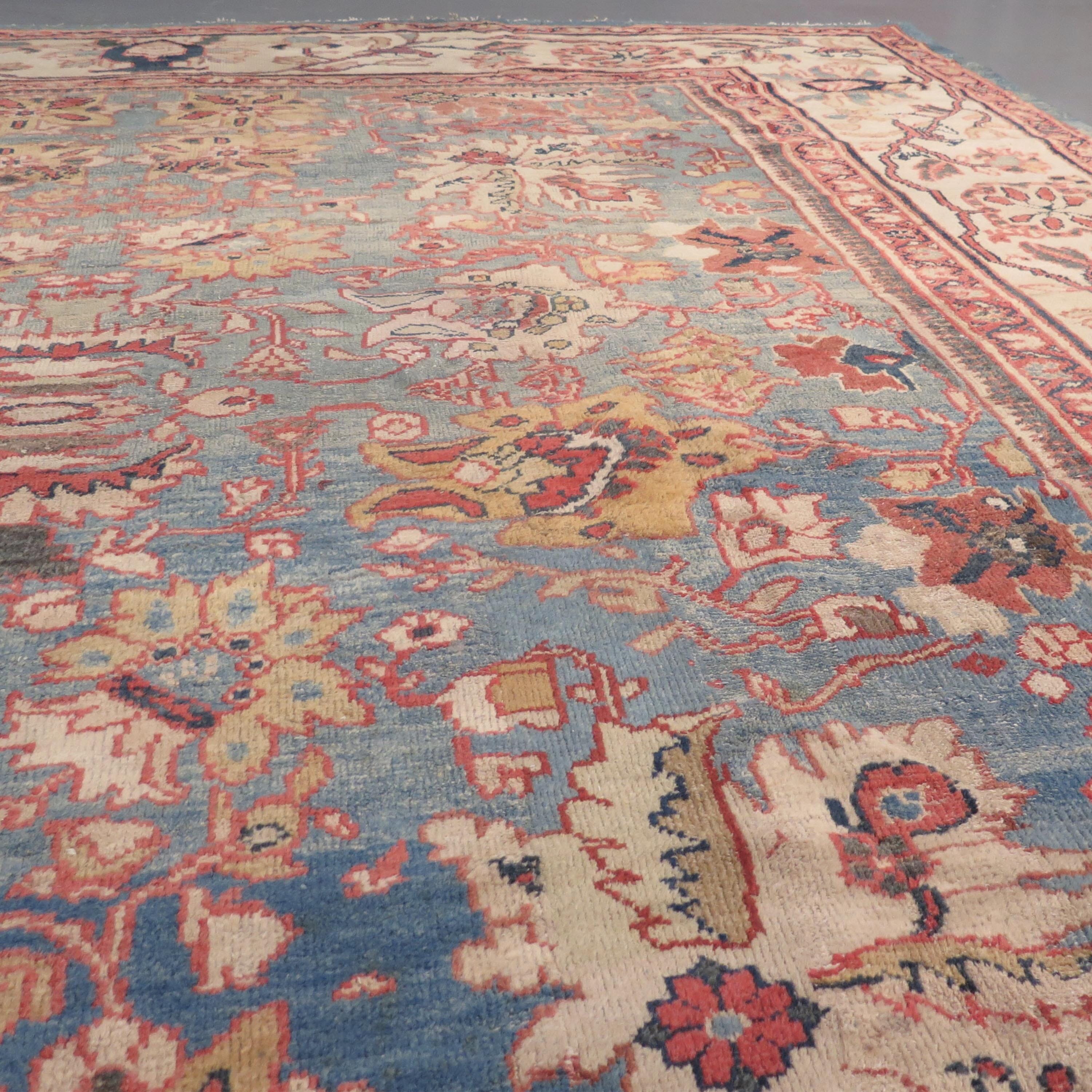 19th Century Ziegler Sultanabad Carpet Rt4929412 Lorfords Antiques