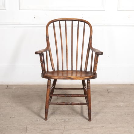 19th English Elm Windsor Chair CH8827353