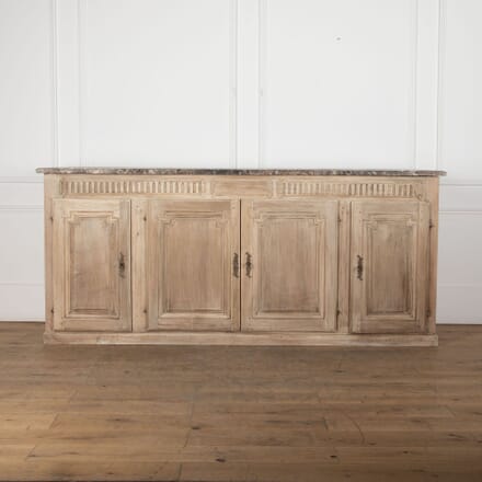 19th Large Century French Bleached Sideboard BU8131149