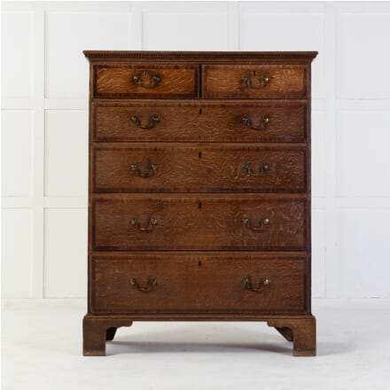 18th Century George III Oak Chest of Drawers CC0615069