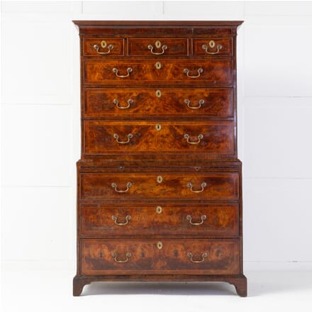 Early 18th Century English Walnut Chest on Chest CC0614792