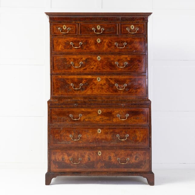 Early 18th Century English Walnut Chest on Chest CC0614792