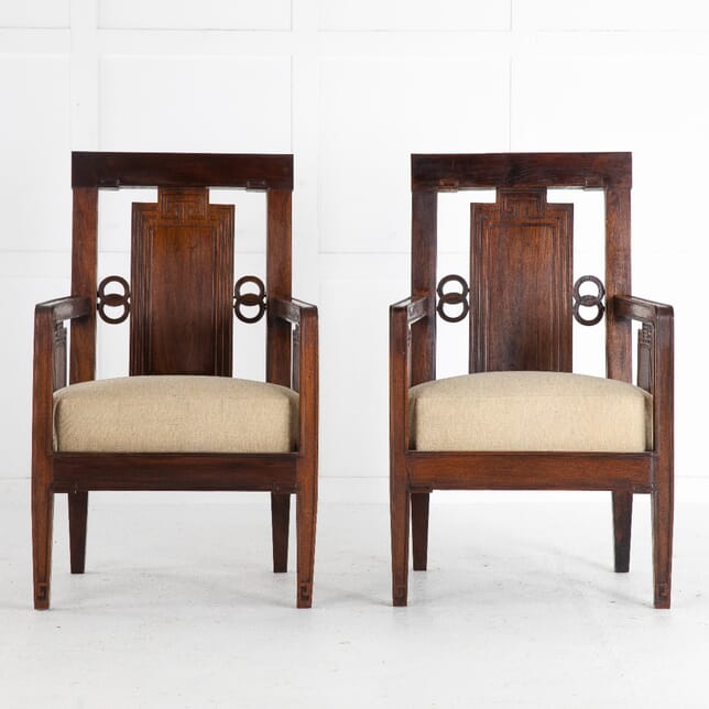 Pair of 1940s Chinese Rosewood Chairs CH0612676