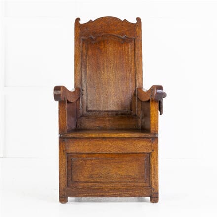 19th Century Dutch Ash Lambing Chair CH0614122