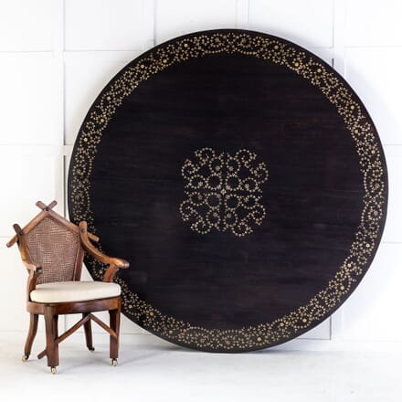 20th Century Anglo-Indian Ebonised Centre Table TD0629376
