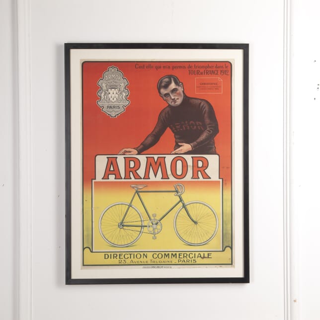 20th Century Armor Bicycles Poster Of Eugene Christophe WD5322070