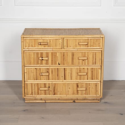20th Century Bamboo Chest of Drawers CC3831587