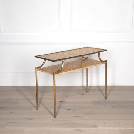 20th Century Bamboo Console Table CO4630924