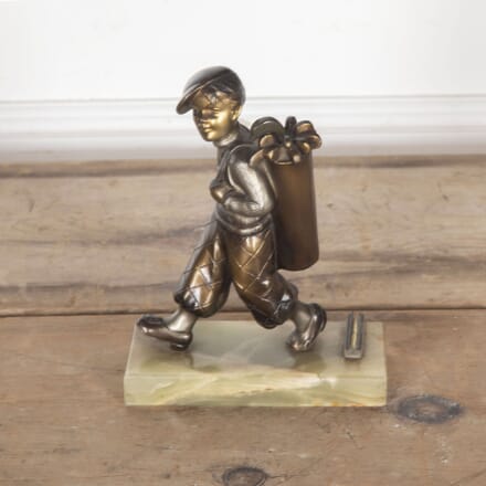 20th Century Boy Golfer Table Lighter by Joesef Lorenzl WD8033217