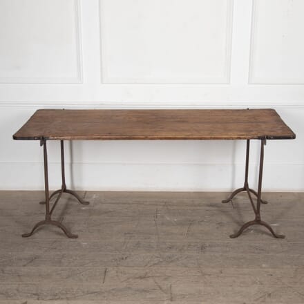 20th Century Campaign Trestle Table TD5027209