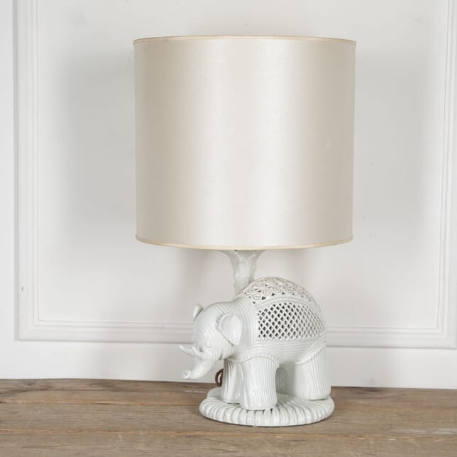 20th Century Ceramic Elephant lamp LL3026283