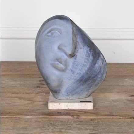 20th Century Ceramic Head Sculpture by Liliane Caumont DA2932708