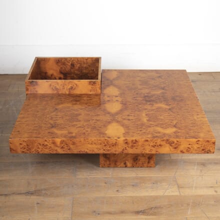 20th Century Coffee Table in Burl Wood CT3124184