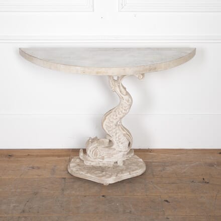 20th Century Dolphin Console Table CO3627214