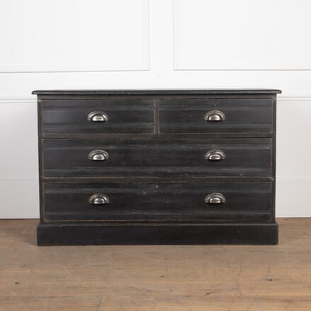 SALE: 20th Century Ebonised Chest of Drawers CC3627436