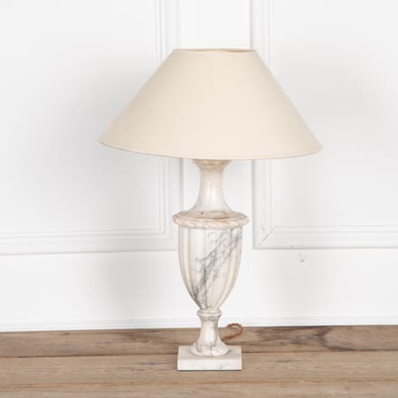 20th Century Fluted Marble Table Lamp LT3627296