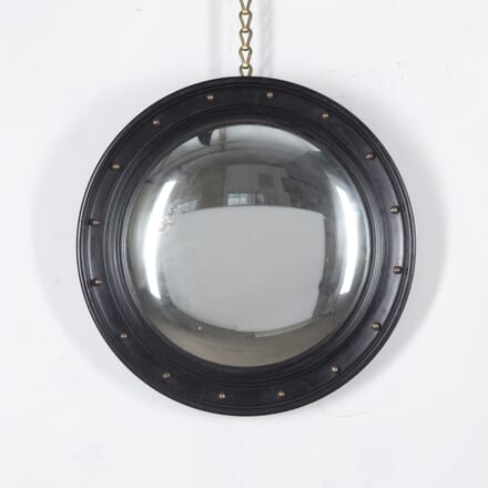 20th Century French Ebonised Convex Mirror MI1527606