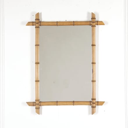 20th Century French Faux Bamboo Mirror MI3523129