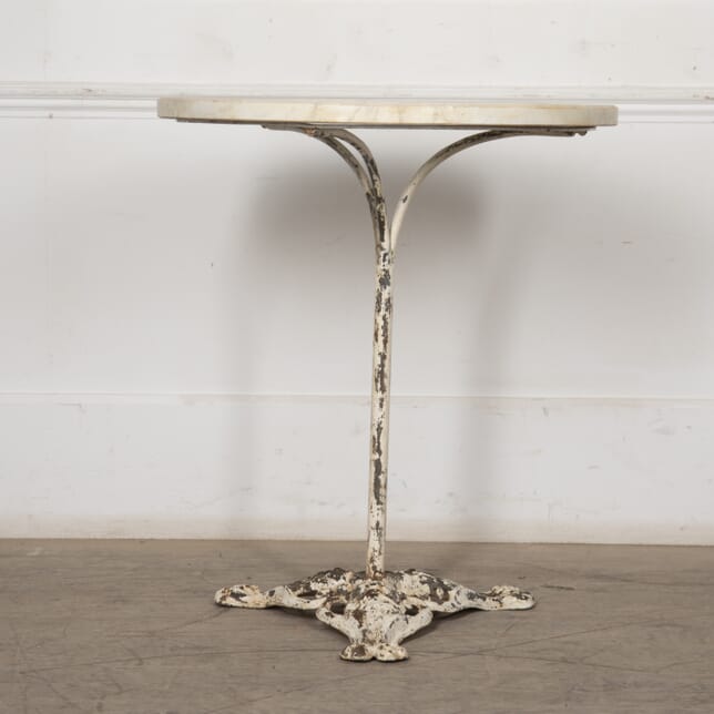 20th Century French Iron Marble Top Gueridon CO1527640