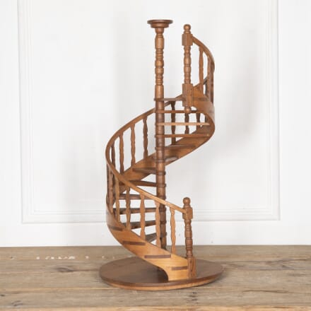 20th Century French Oak Architect Model Staircase OF4028310
