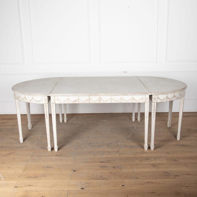 20th Century Hepplewhite Revival Dining Table TD3631459
