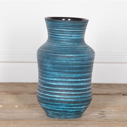 20th Century Large Accolay Turquoise Vase DA2931273