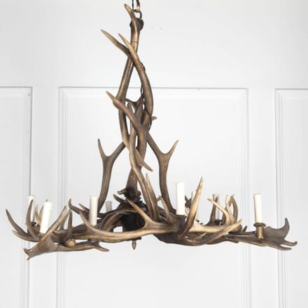 20th Century Large Antler Chandelier LC8132864