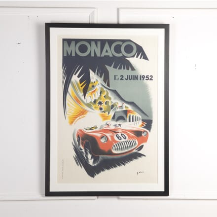20th Century Original Monaco Racing Poster WD5322072