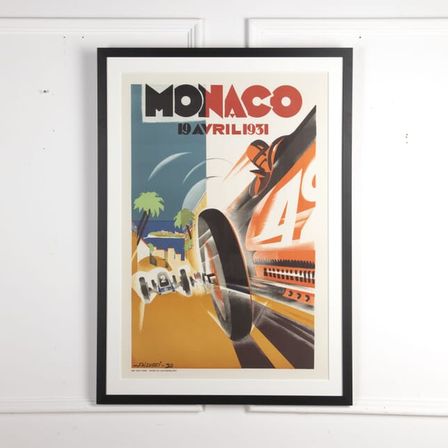 20th Century Original Monaco Racing Poster WD5322074