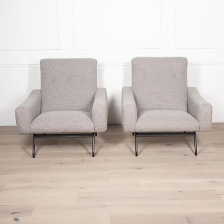 20th Century Pair of Lounge Chairs CH3031349