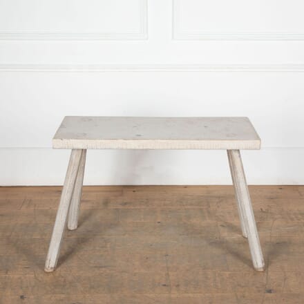 20th Century Primitive Painted Side Table CO9033940