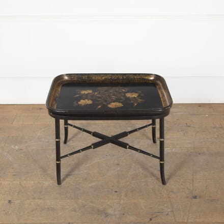 20th Century Regency Design Butlers Tray on Stand TA5133367