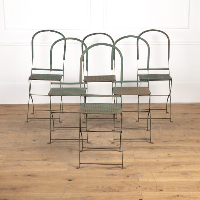 20th Century Set of Six Garden Chairs GA6226303