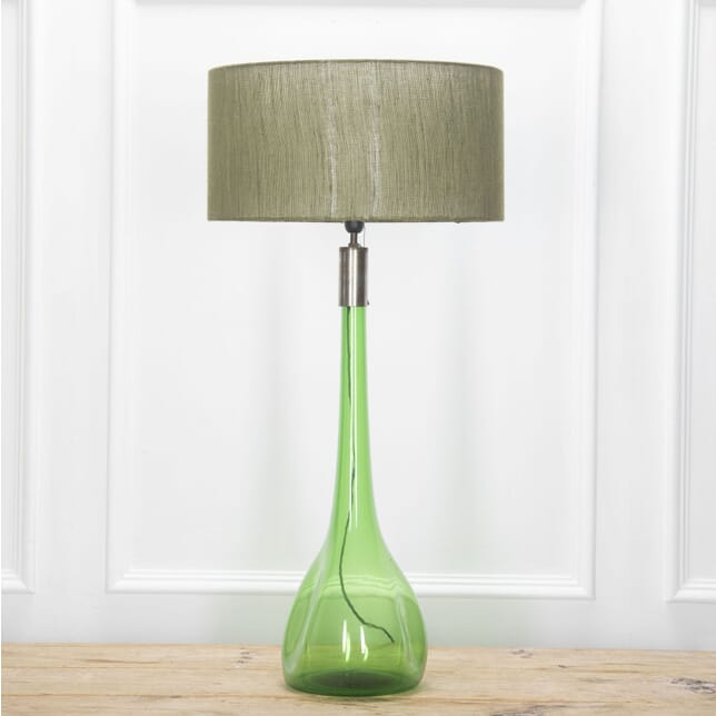 20th Century Spanish Green Glass Lamp LT4033511