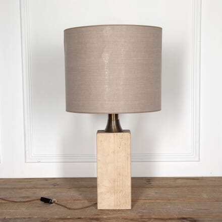 20th Century Travertine Table Lamp LL4632286
