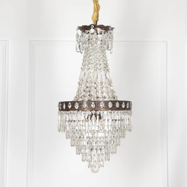 20th Century Waterfall and Cascade Chandelier LC2132745