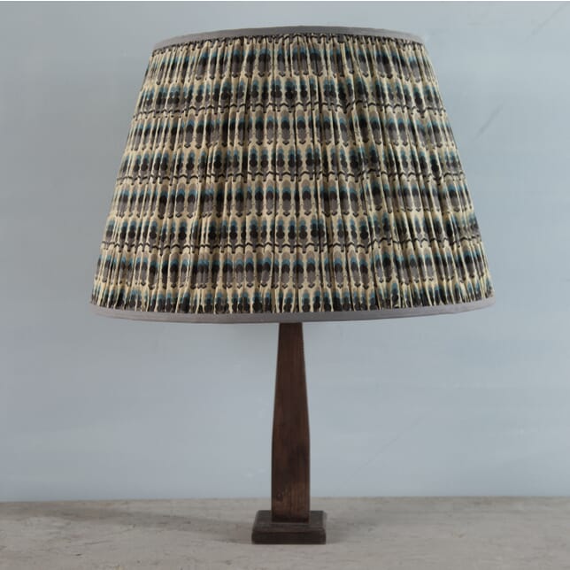 50cm Black and Blue Silk Lampshade LS6625968