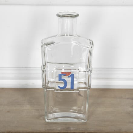 French 20th Century Bistro Carafe with Logo 51 TS4423462