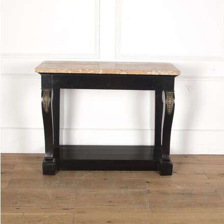 Console Table with Pink Marble Top CO7313381