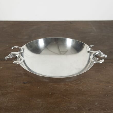 Decorative Silver Plate Antelope Dish DA1512994