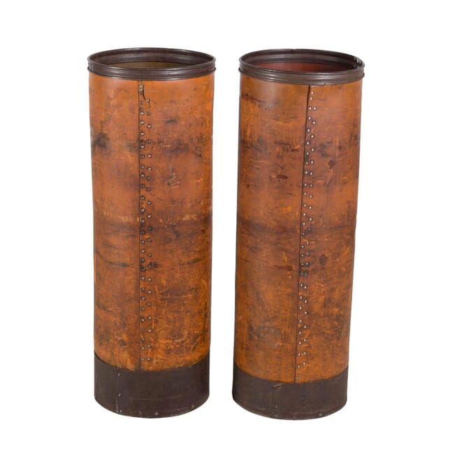Industrial Faux Leather Columns DA3753620