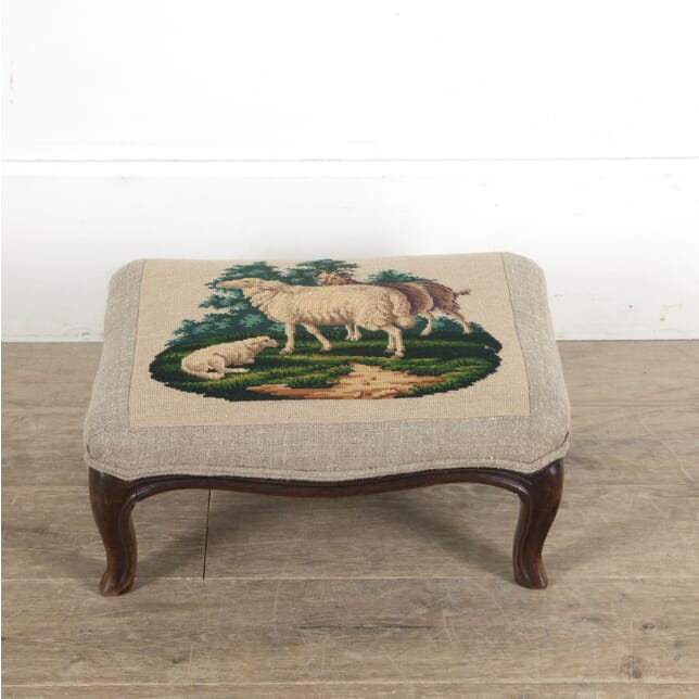 Louis XV Revival Tapestry Footstool ST1513018