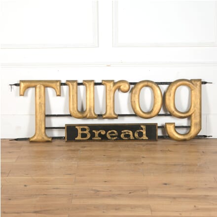 Original 1920s Turog Advertising Bread Sign DA5310437