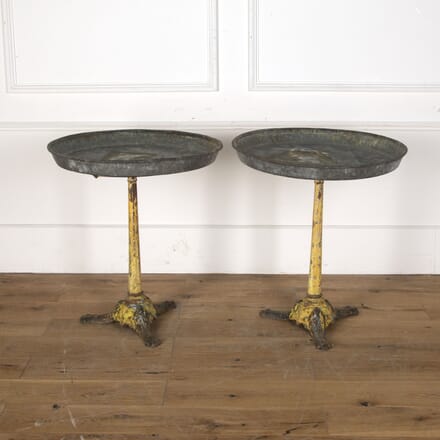 Pair of French 19th Century Bistro Tables DA3713100